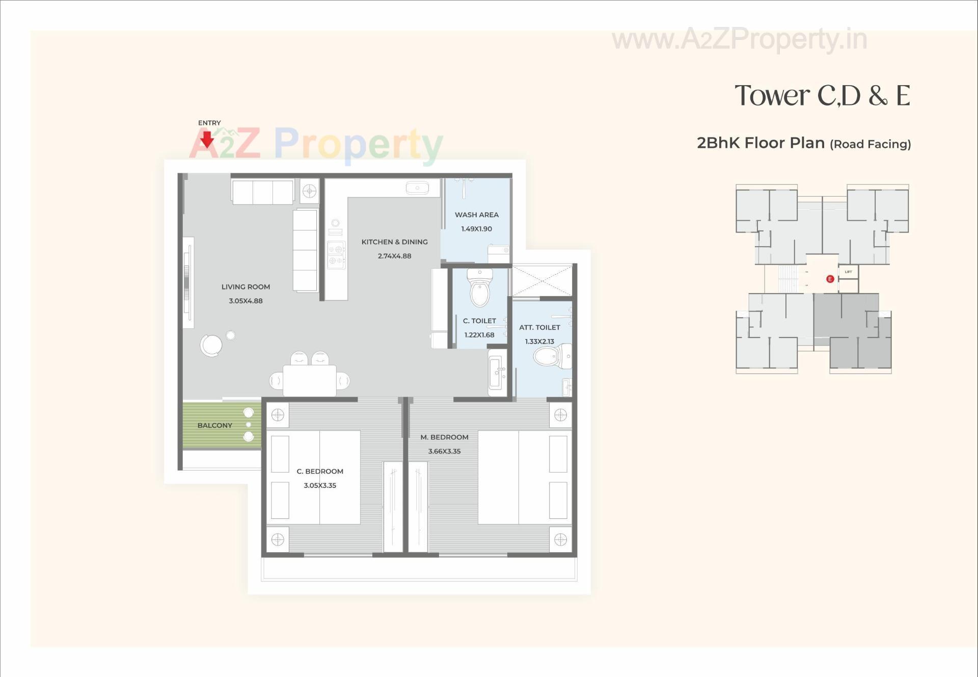 Layout of real estate project Shree Siddheshwar Pride located at Bapod, Vadodara, Gujarat