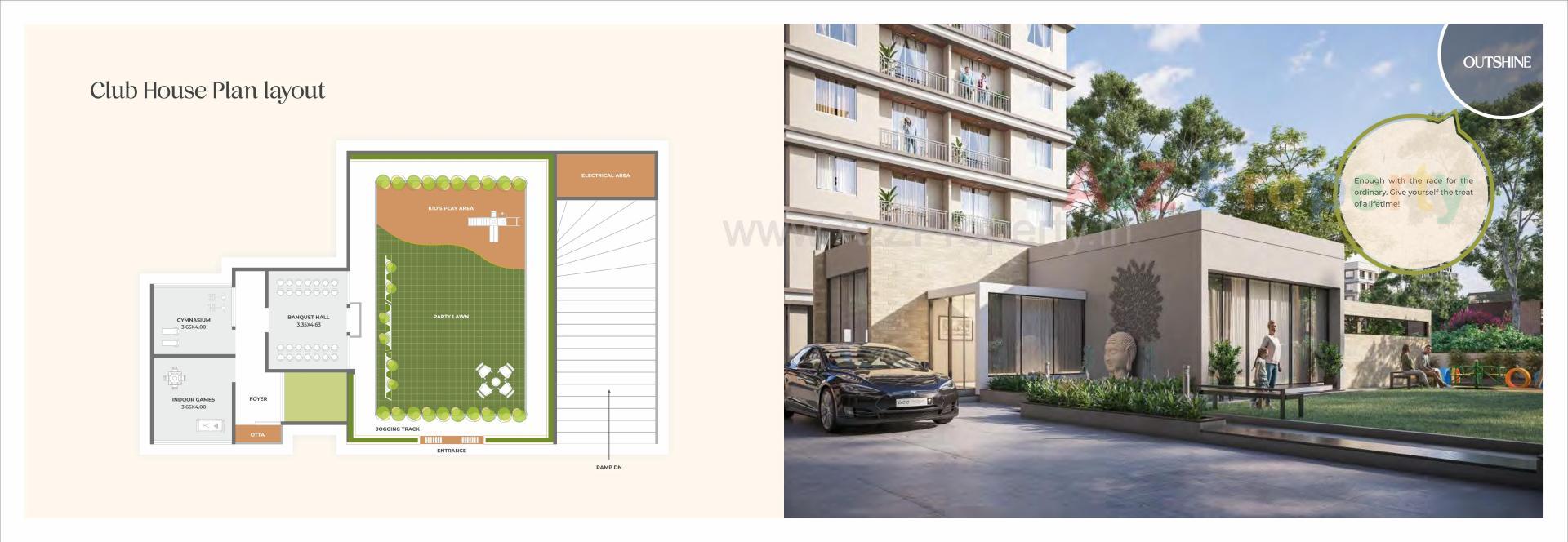  of real estate project Shree Siddheshwar Pride located at Bapod, Vadodara, Gujarat