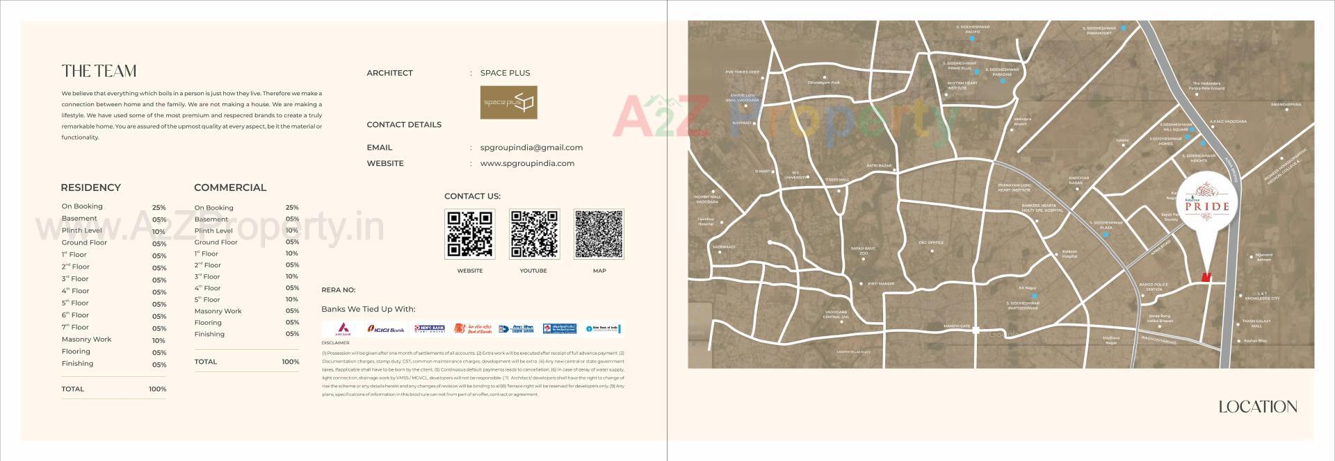  of real estate project Shree Siddheshwar Pride located at Bapod, Vadodara, Gujarat