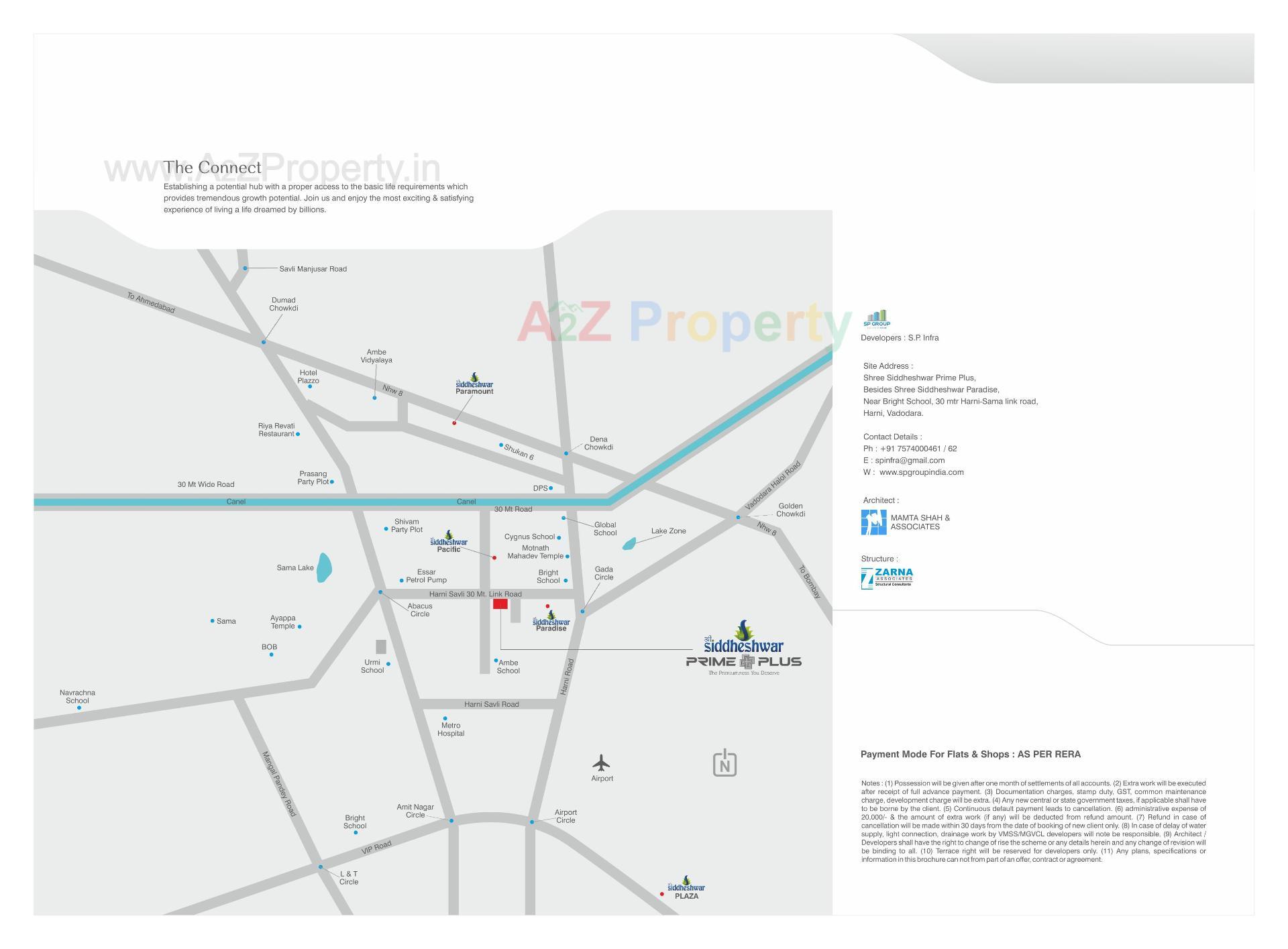  of real estate project Shree Siddheshwar Prime Plus located at Harni, Vadodara, Gujarat