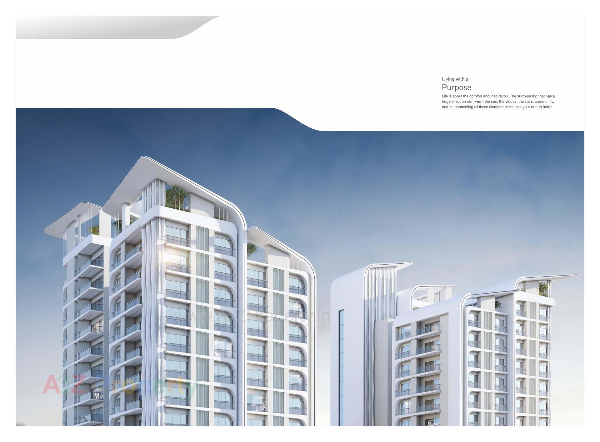 3D Elevation of real estate project Shree Siddheshwar Prime Plus located at Harni, Vadodara, Gujarat