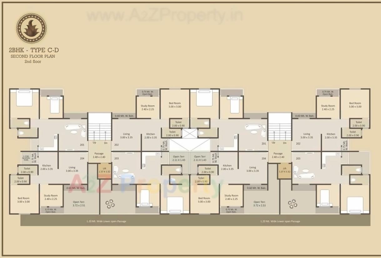 Layout of real estate project Shree Siddheshwer Happy Homes located at Harni, Vadodara, Gujarat