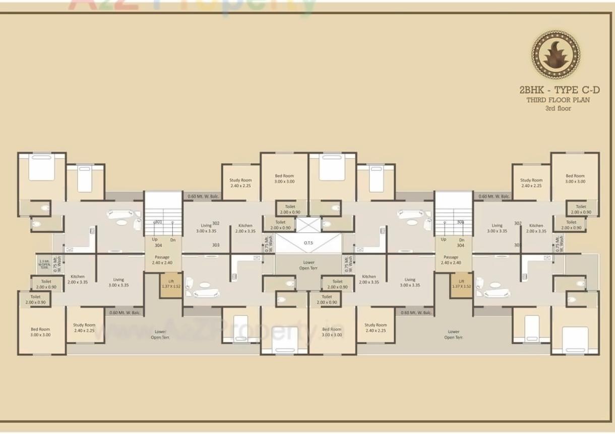 Layout of real estate project Shree Siddheshwer Happy Homes located at Harni, Vadodara, Gujarat