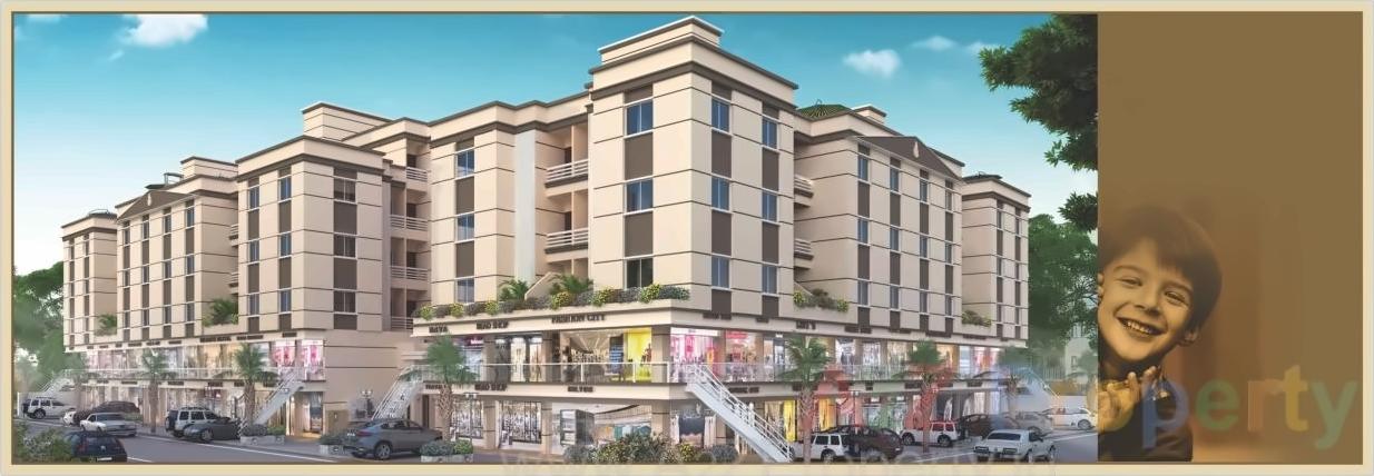 3D Elevation of real estate project Shree Siddheshwer Happy Homes located at Harni, Vadodara, Gujarat