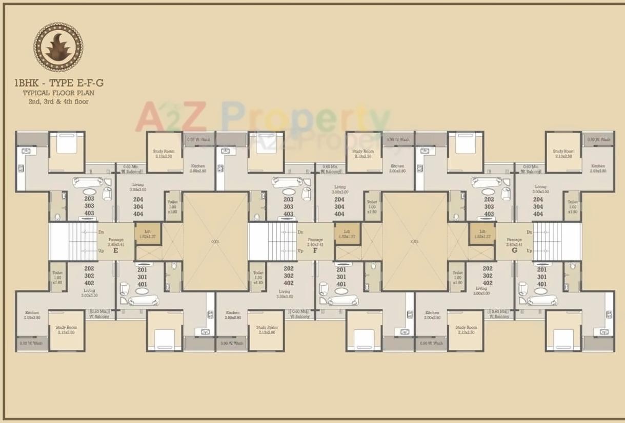 Layout of real estate project Shree Siddheshwer Happy Homes located at Harni, Vadodara, Gujarat