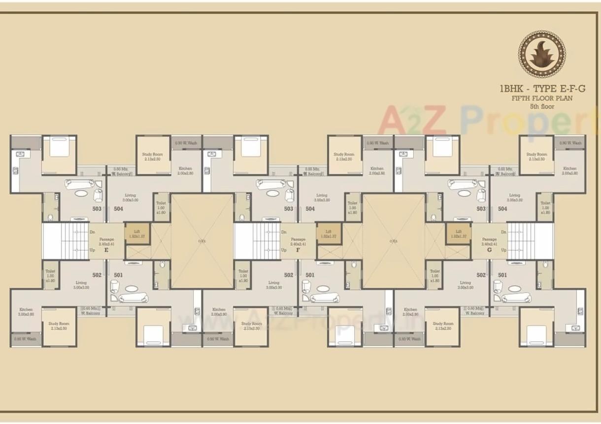 Layout of real estate project Shree Siddheshwer Happy Homes located at Harni, Vadodara, Gujarat
