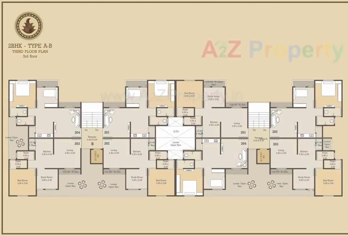 Layout of real estate project Shree Siddheshwer Happy Homes located at Harni, Vadodara, Gujarat