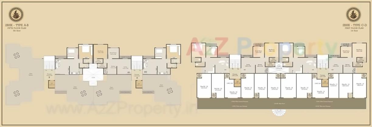 Layout of real estate project Shree Siddheshwer Happy Homes located at Harni, Vadodara, Gujarat