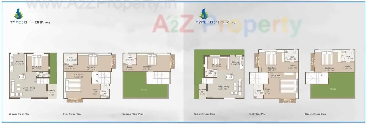 Layout of real estate project Shree Siddheshwer Holy Home located at Sayajipura, Vadodara, Gujarat