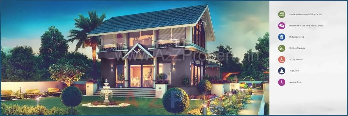 3D Elevation of real estate project Shree Siddheshwer Holy Home located at Sayajipura, Vadodara, Gujarat