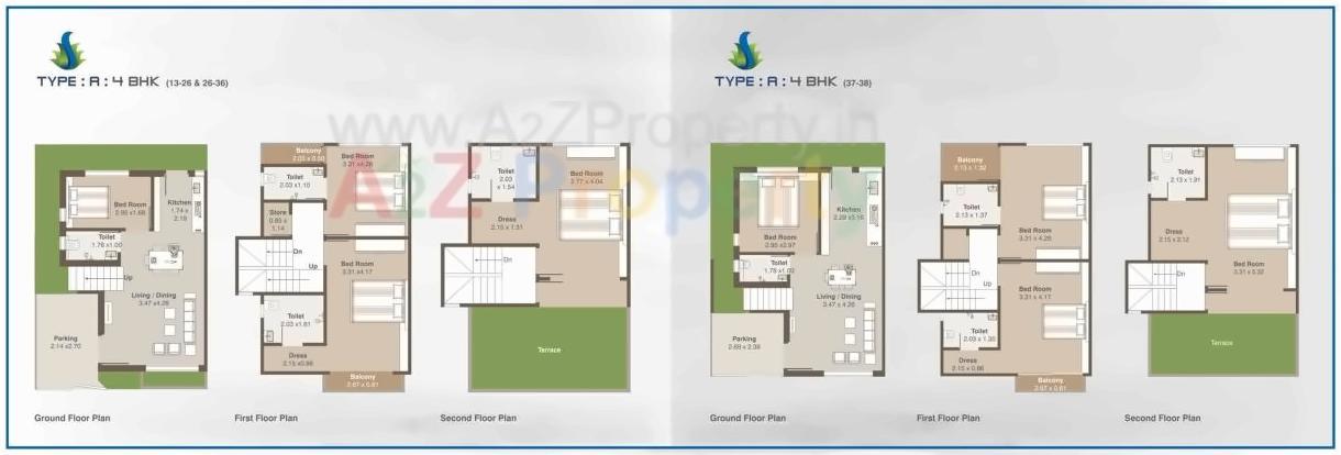 Layout of real estate project Shree Siddheshwer Holy Home located at Sayajipura, Vadodara, Gujarat