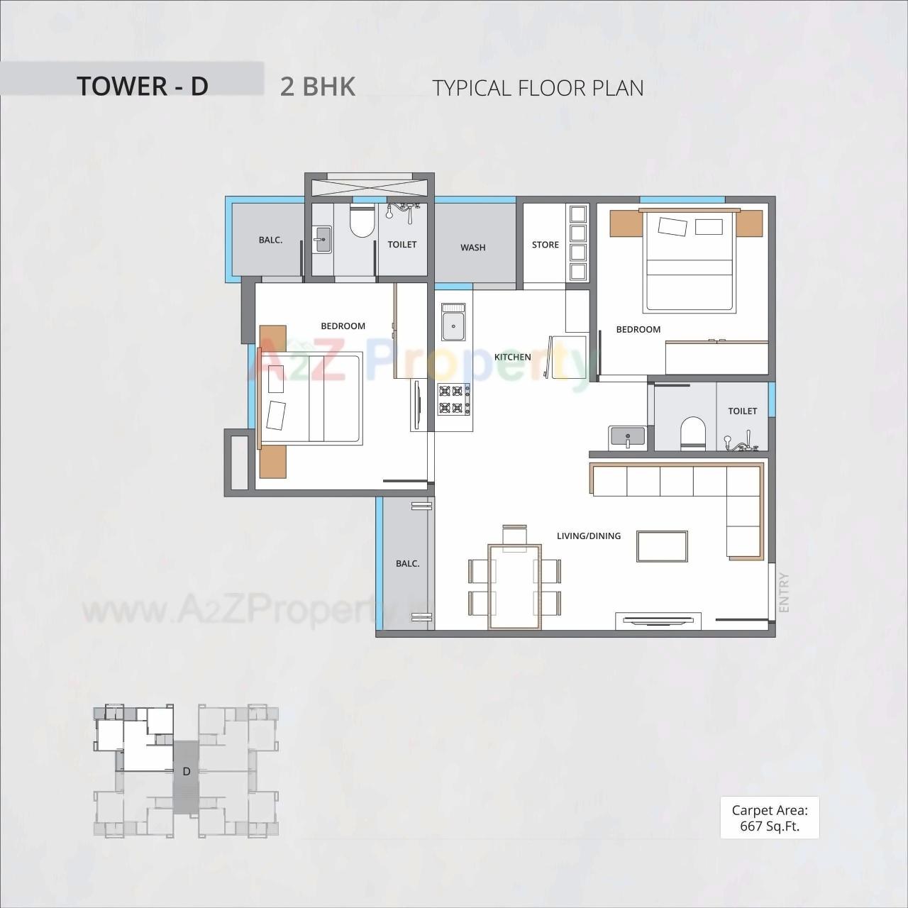 Layout of real estate project Shree Siddhnath Paradise located at Bapod, Vadodara, Gujarat