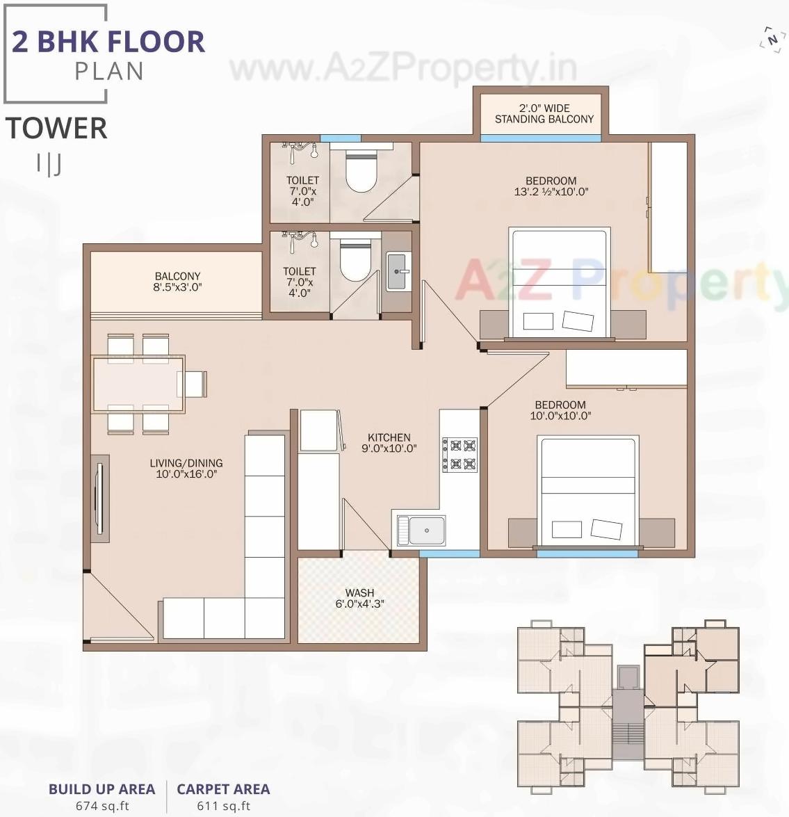 Layout of real estate project Shree Siddhnath Park located at Vadodara, Vadodara, Gujarat