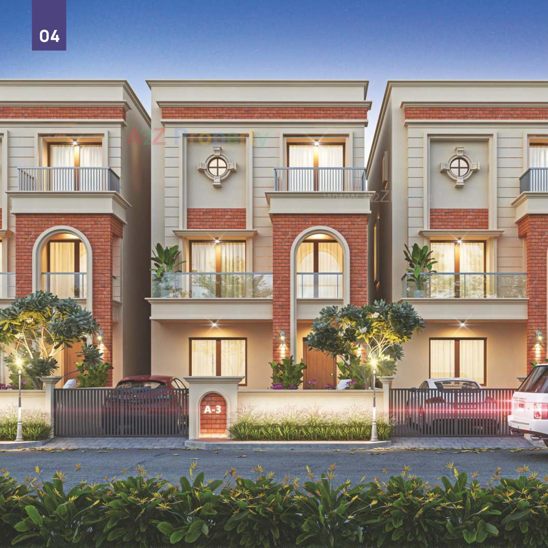 3D Elevation of real estate project Shree Siddhnath Primero located at Tarsali, Vadodara, Gujarat