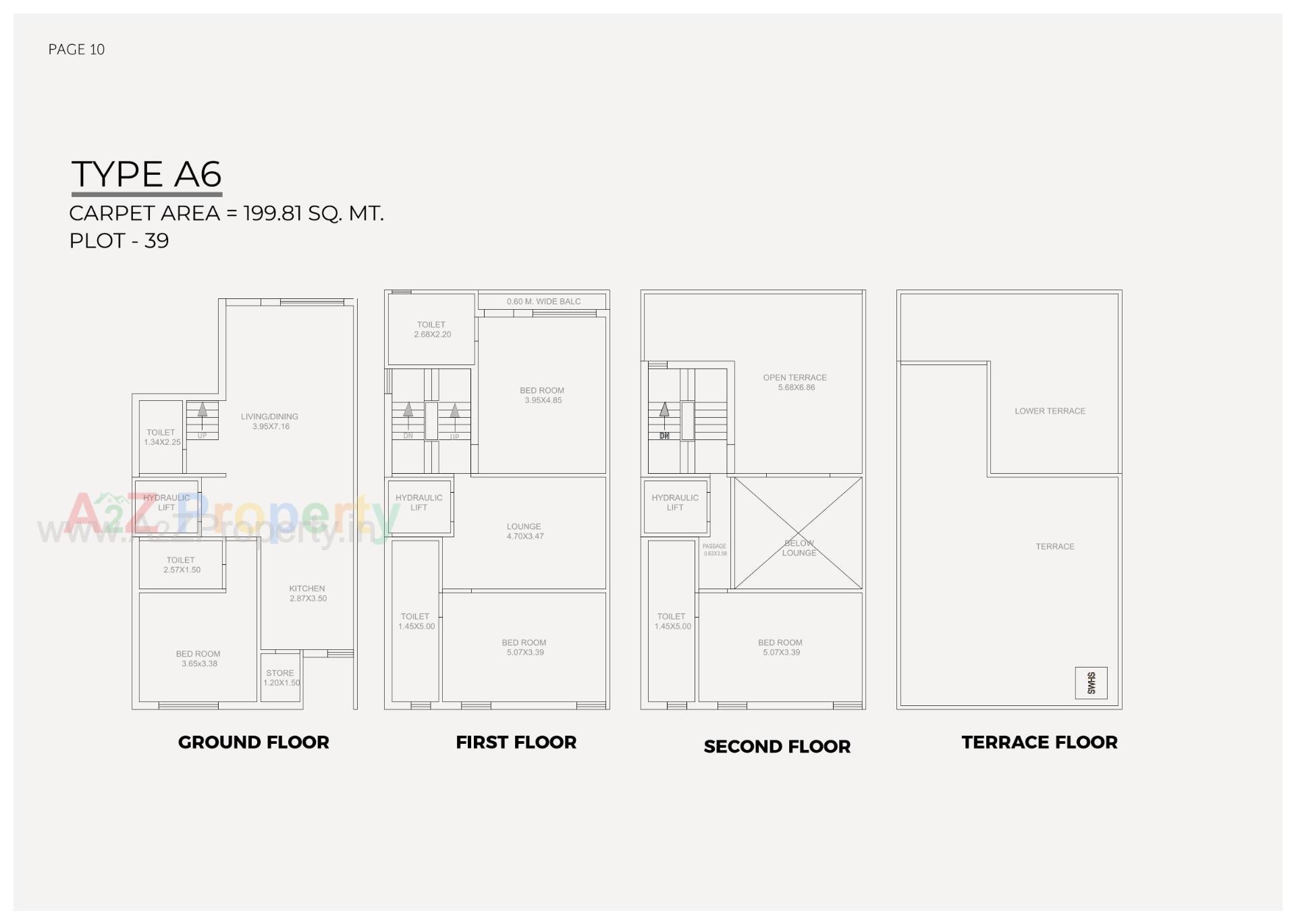  of real estate project Shree Siddhnath Prospero located at Ankhol, Vadodara, Gujarat