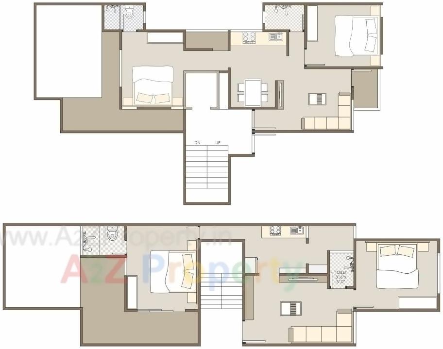 Layout of real estate project Shree Swaminarayan Niketan located at Bapod, Vadodara, Gujarat