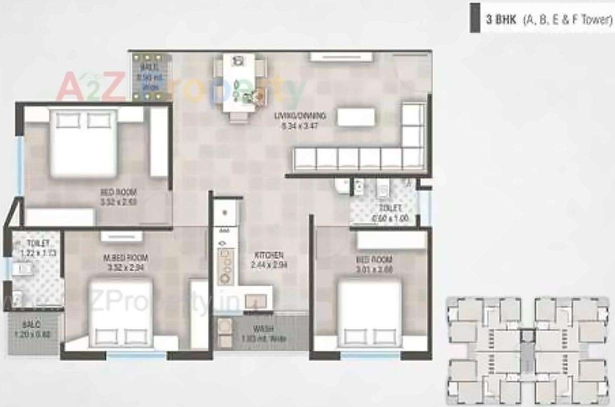 Layout of real estate project Shree Swaminarayan Park located at Bapod, Vadodara, Gujarat