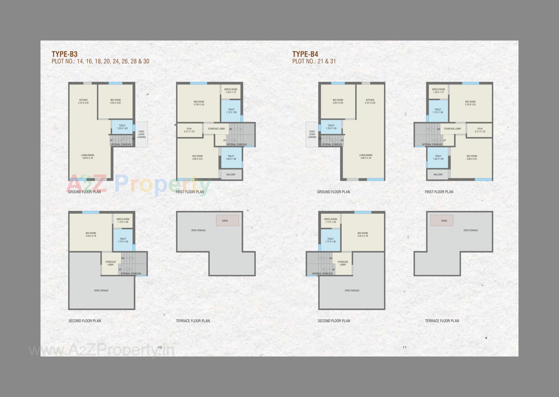 Layout of real estate project Shree Vinayak Residency located at Vadodara, Vadodara, Gujarat