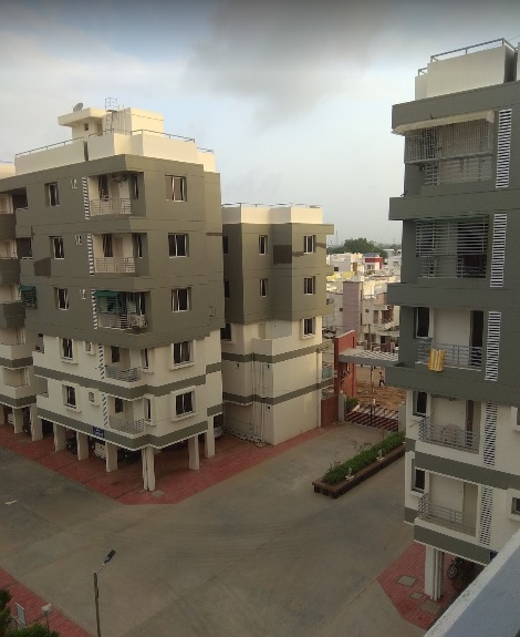 3D Elevation of real estate project Shree Yogi Darshan Tower located at Chhani, Vadodara, Gujarat