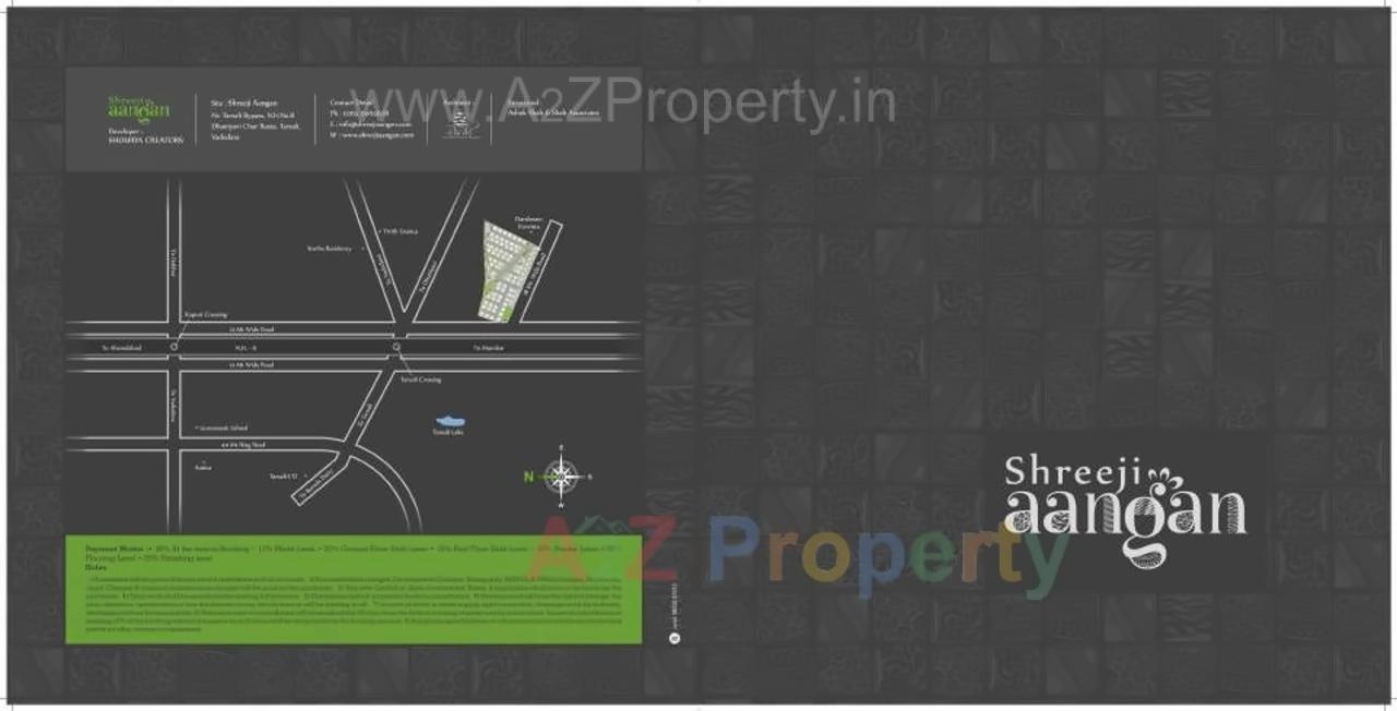  of real estate project Shreeji Aangan located at Tarsali, Vadodara, Gujarat