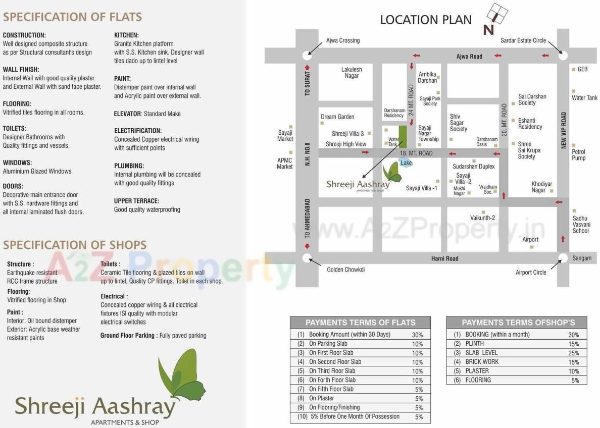  of real estate project Shreeji Aashray located at Vadodara, Vadodara, Gujarat