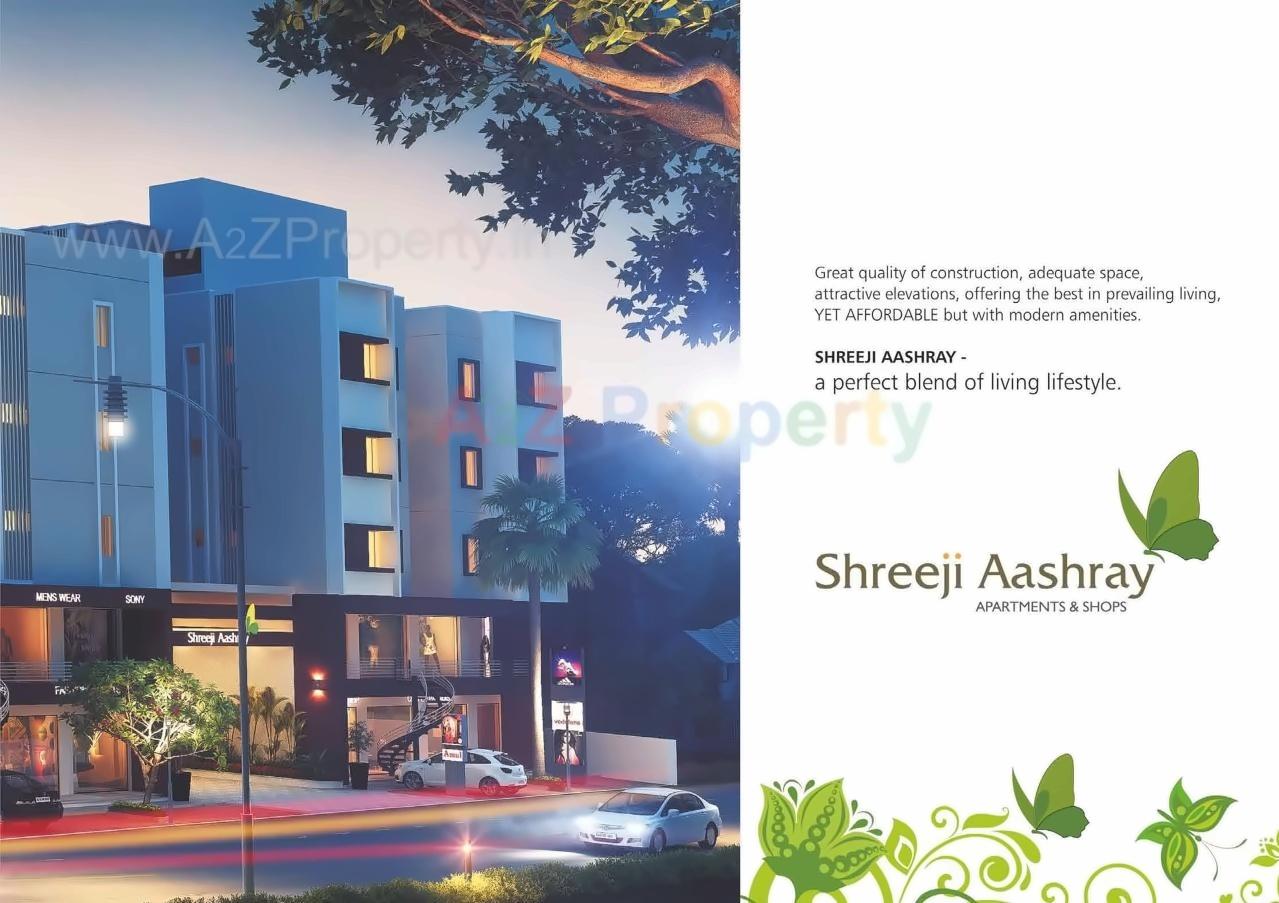 3D Elevation of real estate project Shreeji Aashray located at Vadodara, Vadodara, Gujarat
