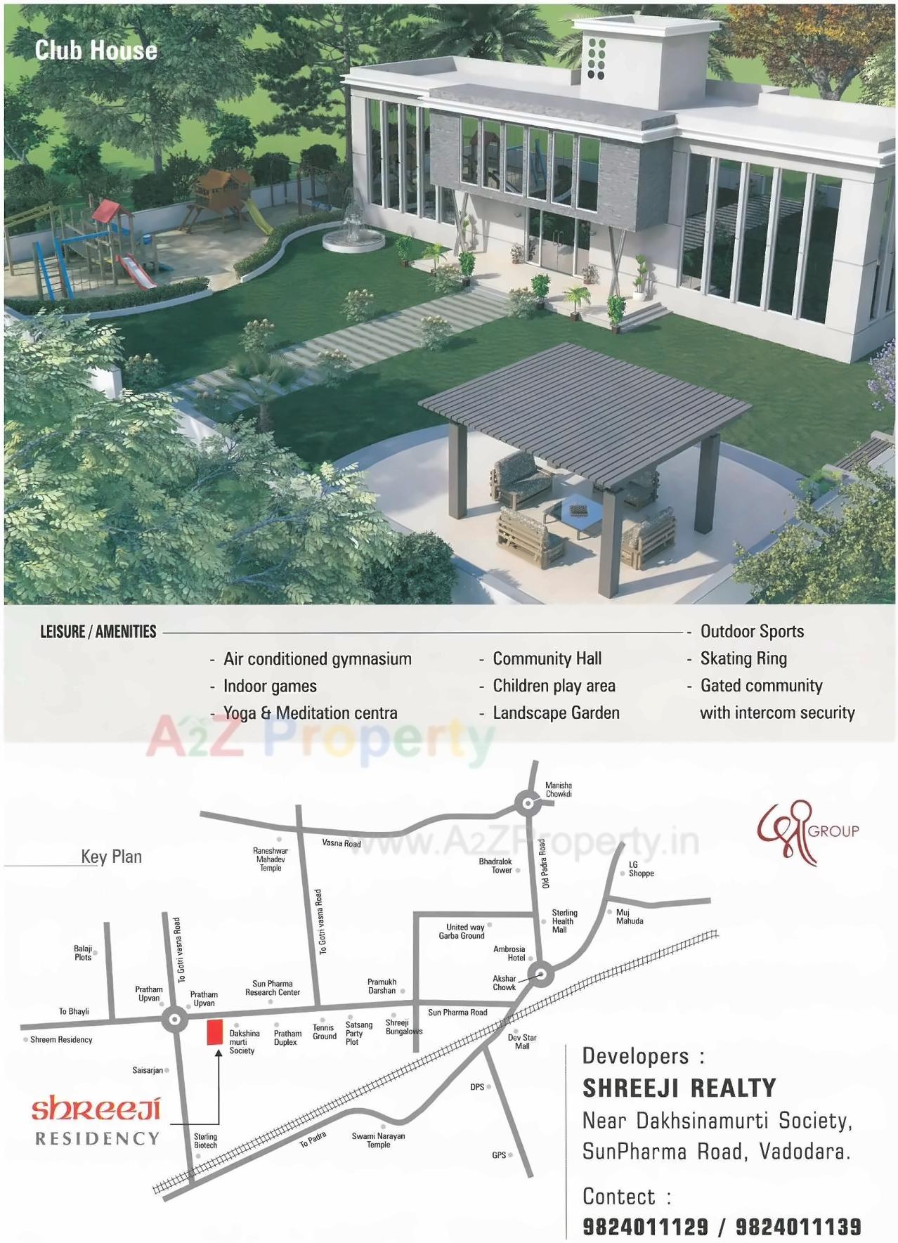  of real estate project Shreeji Residency located at Atladara, Vadodara, Gujarat
