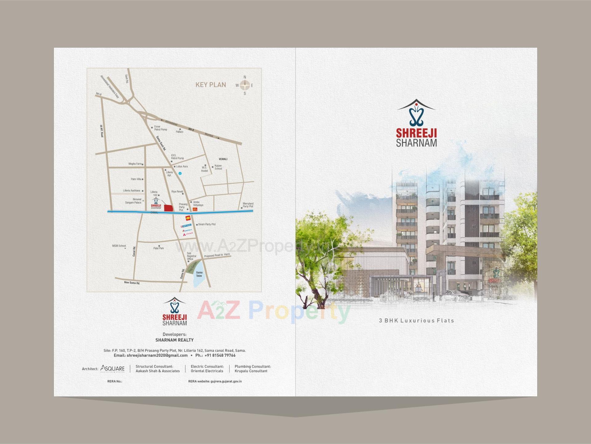  of real estate project Shreeji Sharnam located at Sama, Vadodara, Gujarat