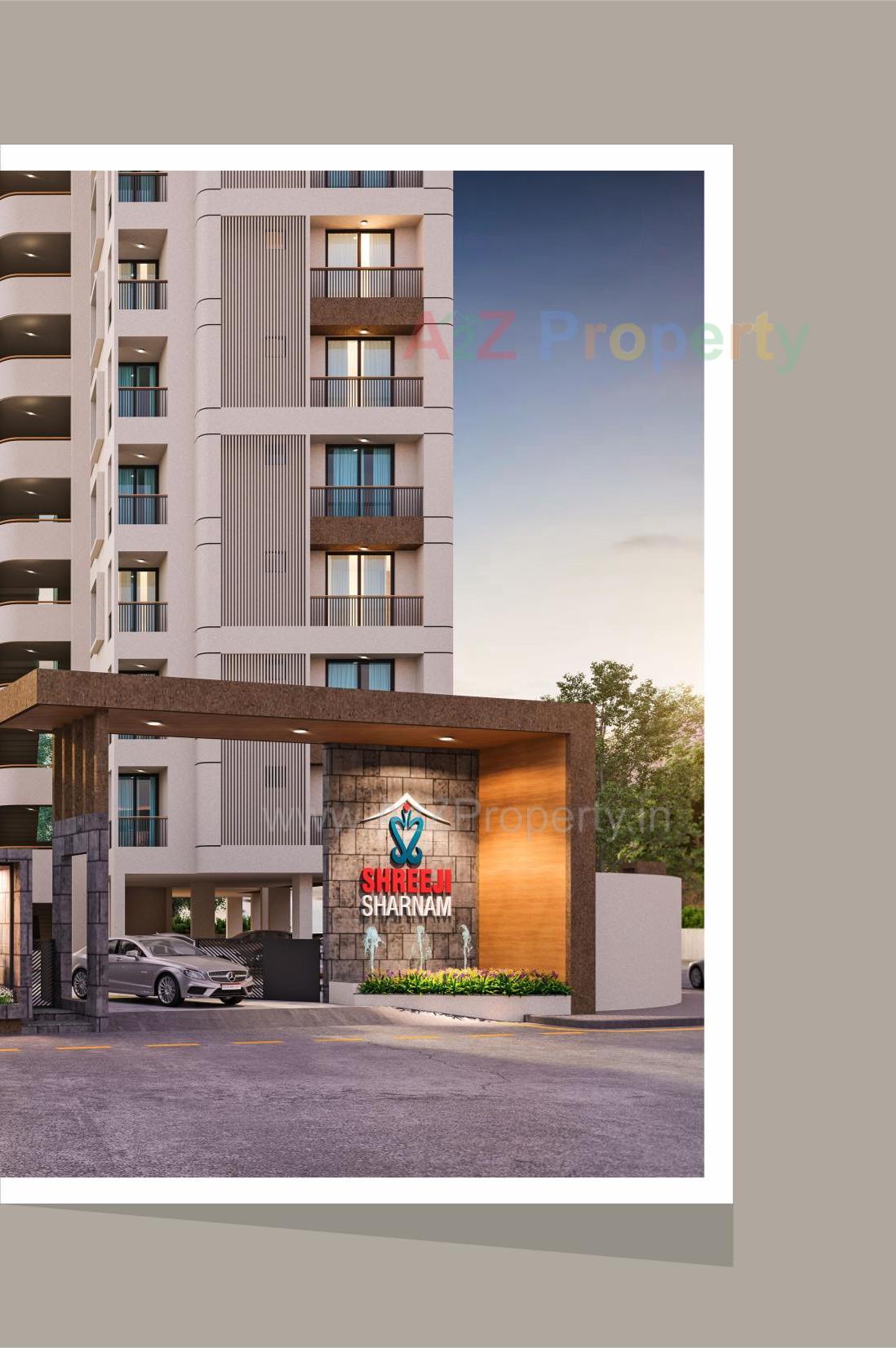 3D Elevation of real estate project Shreeji Sharnam located at Sama, Vadodara, Gujarat