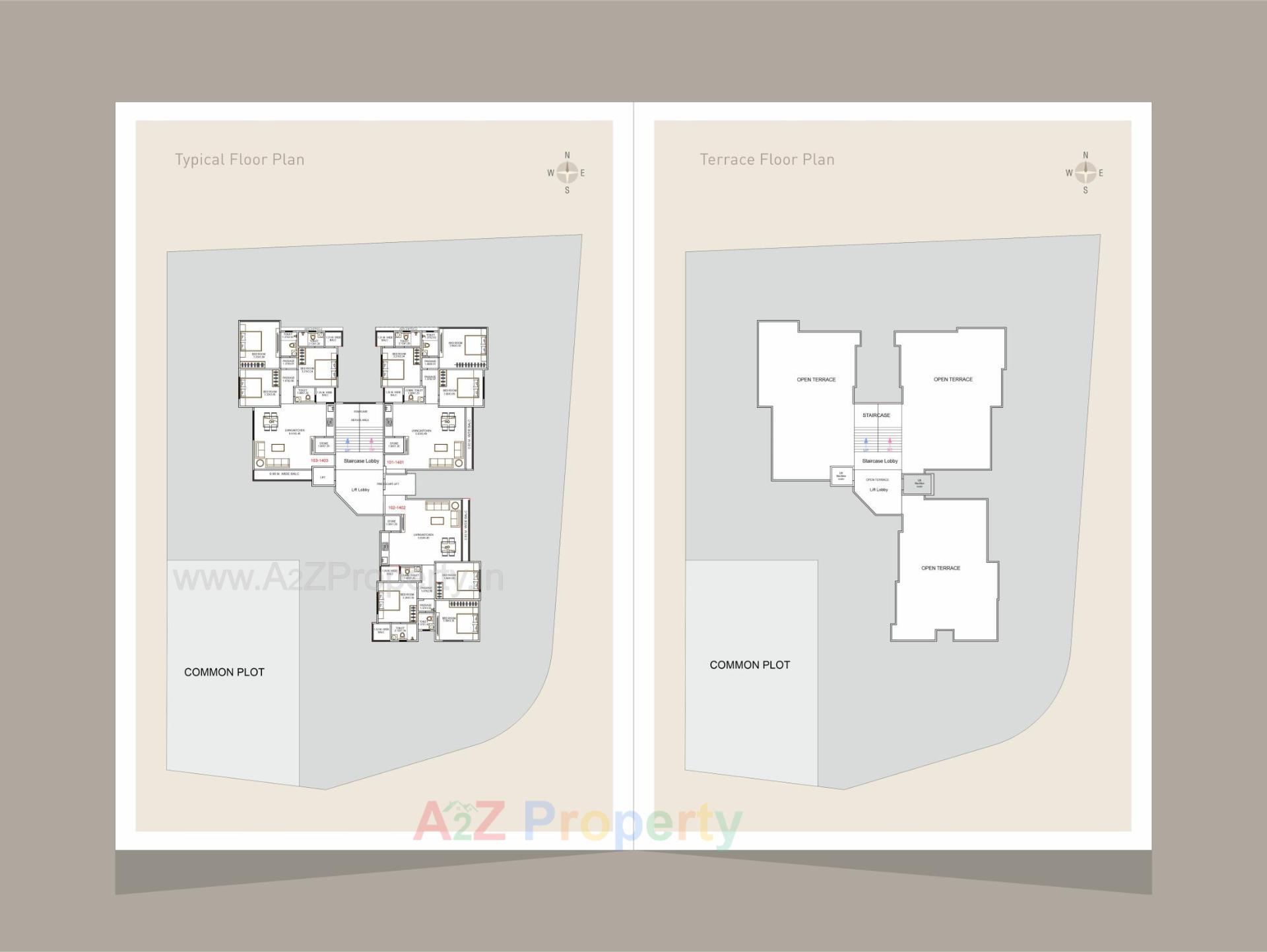 Layout of real estate project Shreeji Sharnam located at Sama, Vadodara, Gujarat