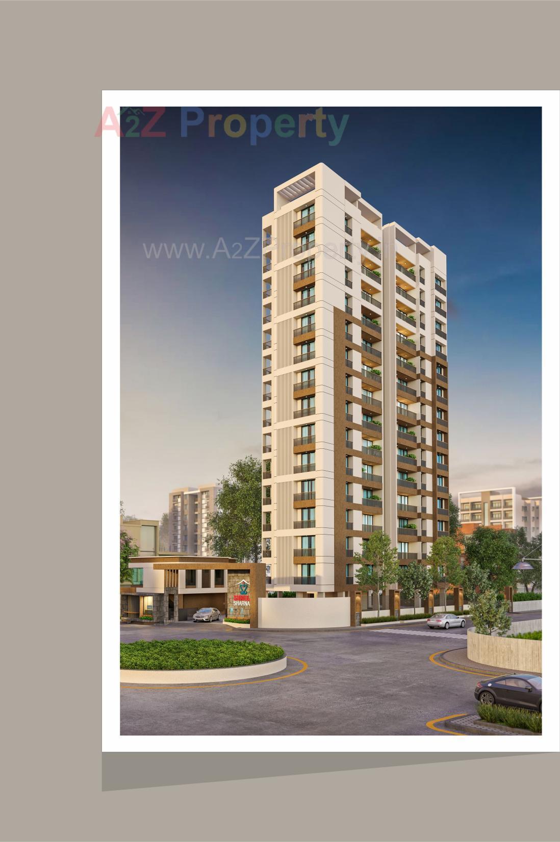 3D Elevation of real estate project Shreeji Sharnam located at Sama, Vadodara, Gujarat