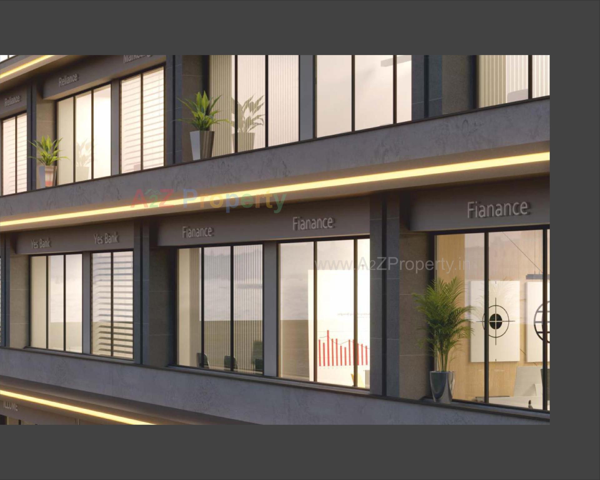 3D Elevation of real estate project Shreeji Skyline located at Atladra, Vadodara, Gujarat