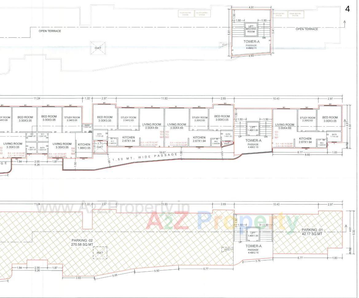 Layout of real estate project Shreeji Upvan Ii located at Vadsar, Vadodara, Gujarat