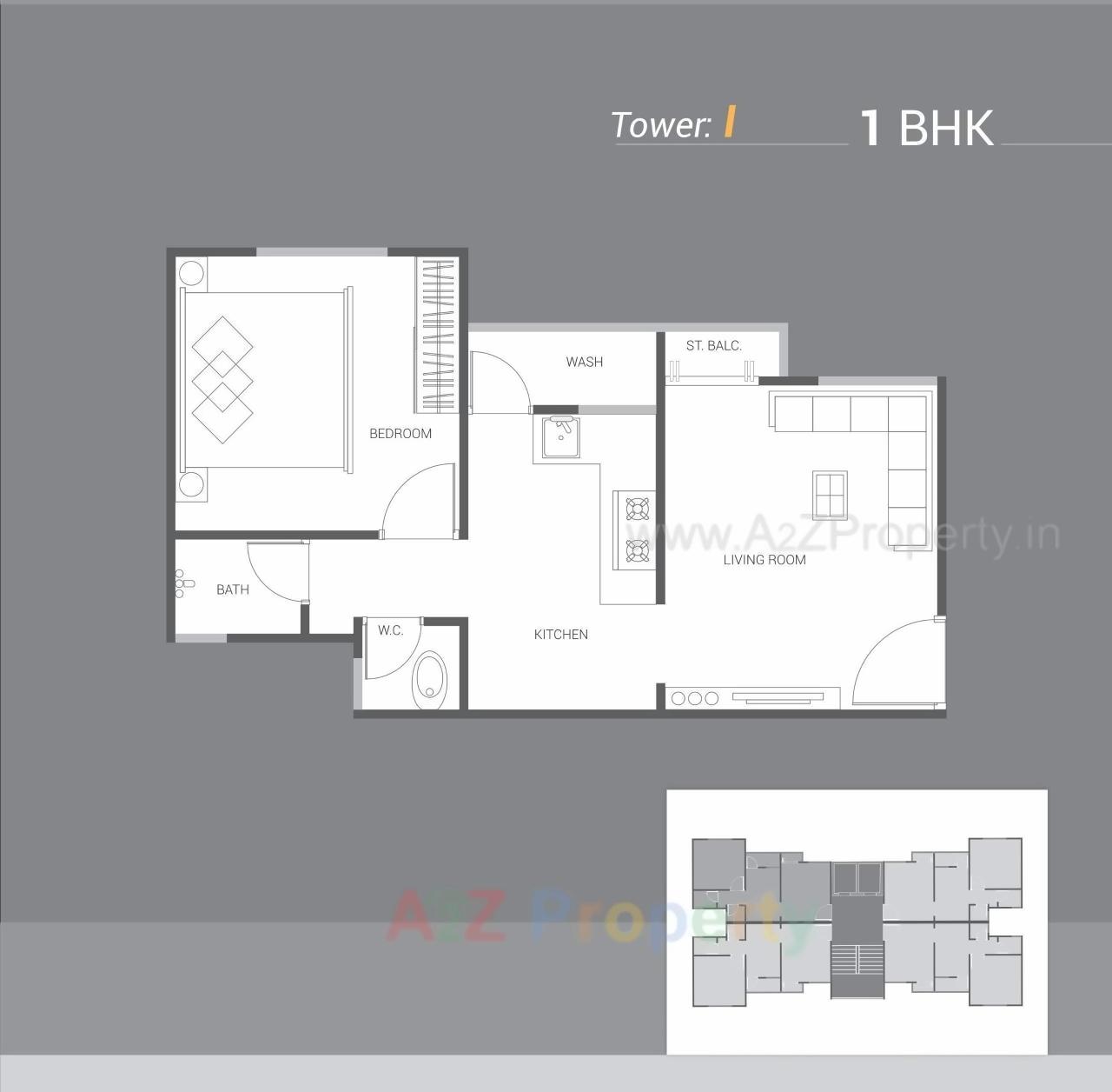 Layout of real estate project Shreeji Vandan located at Bapod, Vadodara, Gujarat