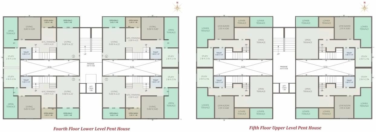 Layout of real estate project Shreemad located at Subhanpura, Vadodara, Gujarat