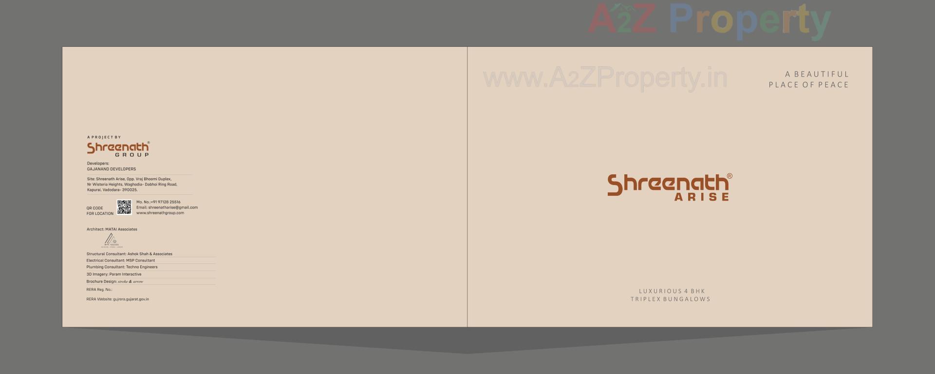  of real estate project Shreenath Arise located at Kapurai, Vadodara, Gujarat