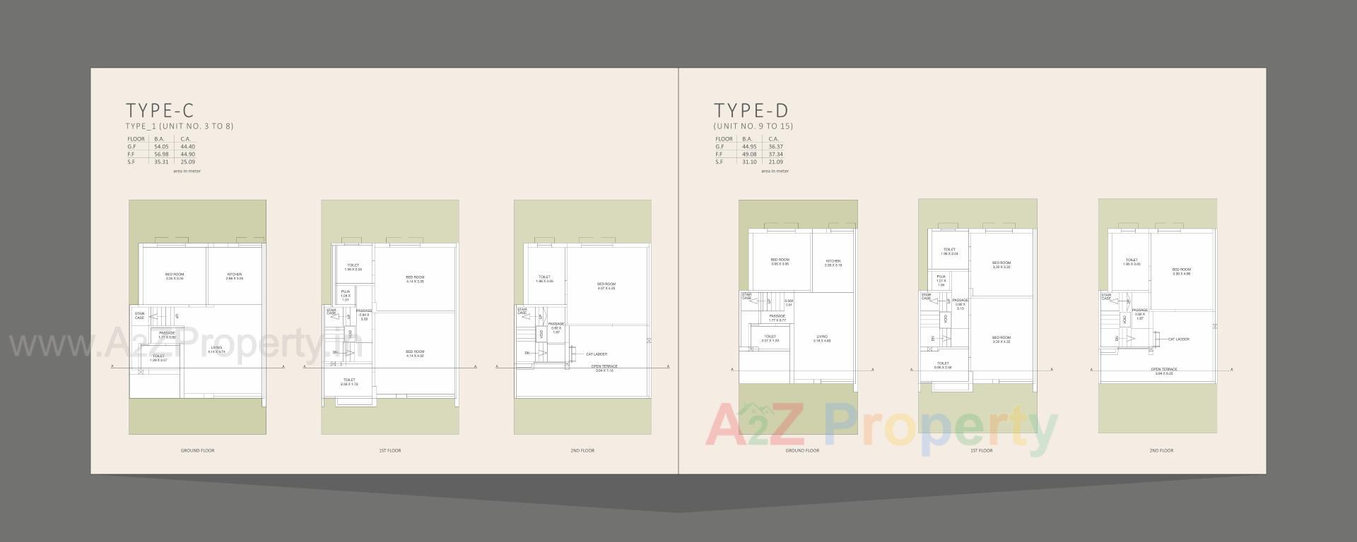 Layout of real estate project Shreenath Arise located at Kapurai, Vadodara, Gujarat