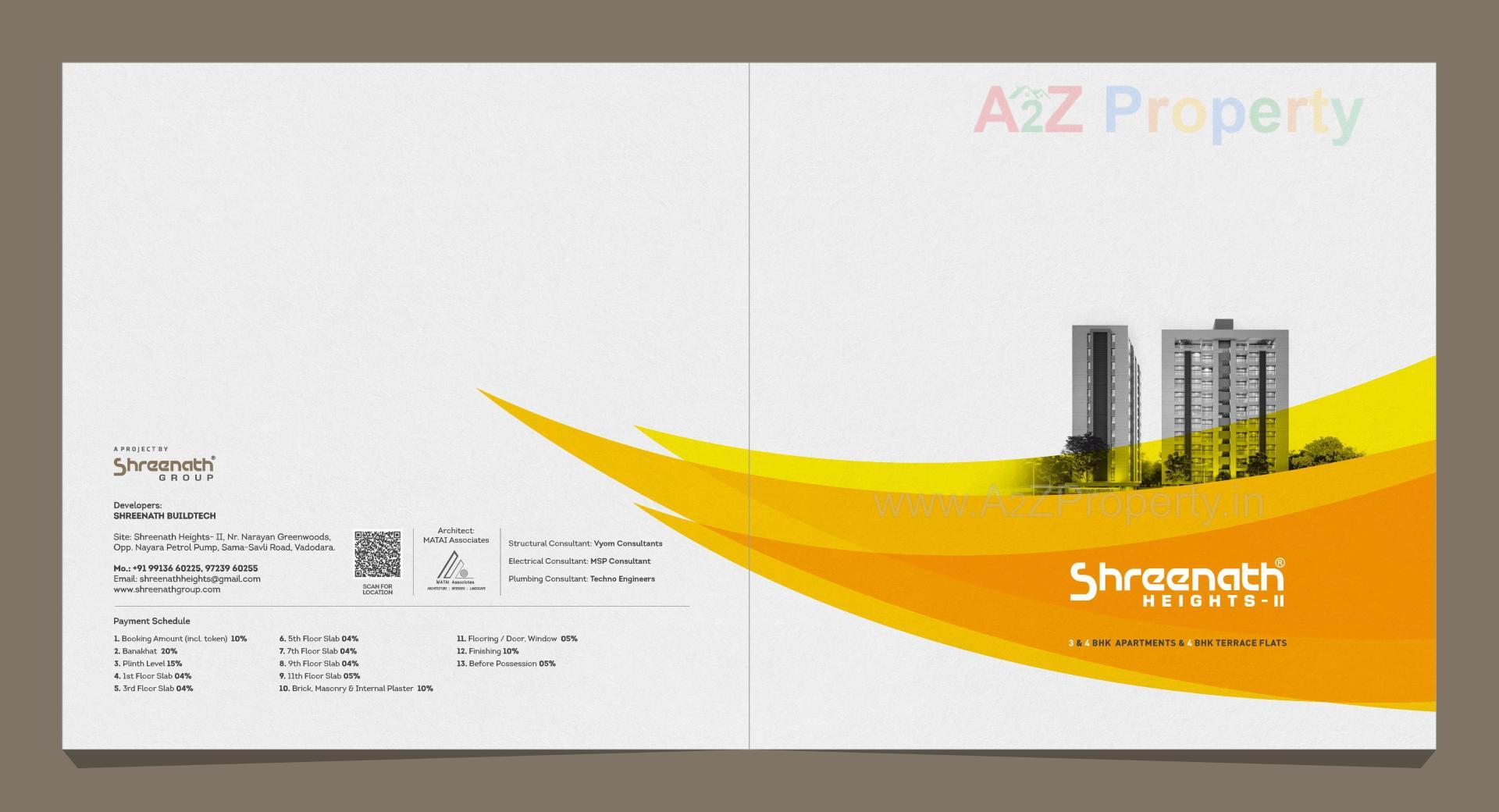  of real estate project Shreenath Heights Ii located at Chhani, Vadodara, Gujarat