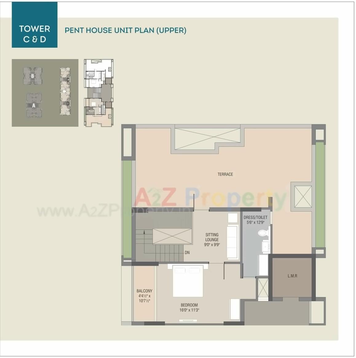 Layout of real estate project Shreenath Heights located at Sama, Vadodara, Gujarat