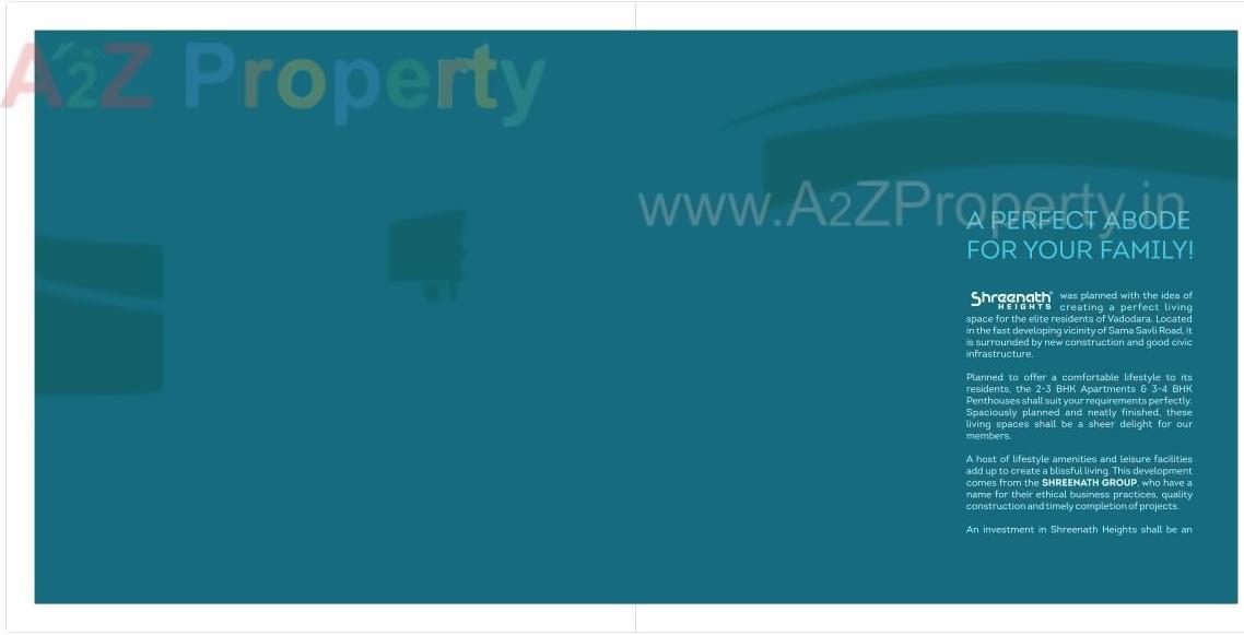  of real estate project Shreenath Heights located at Sama, Vadodara, Gujarat