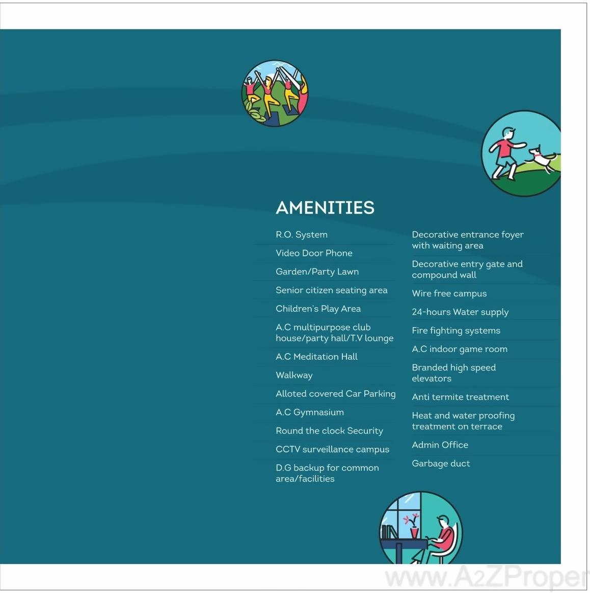 Amenities of Shreenath Heights