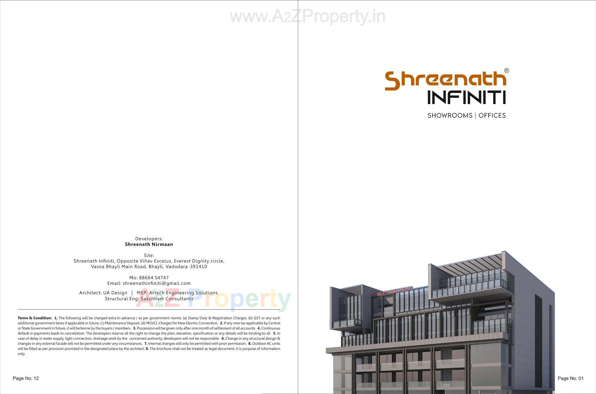  of real estate project Shreenath Infiniti located at Vadodara, Vadodara, Gujarat