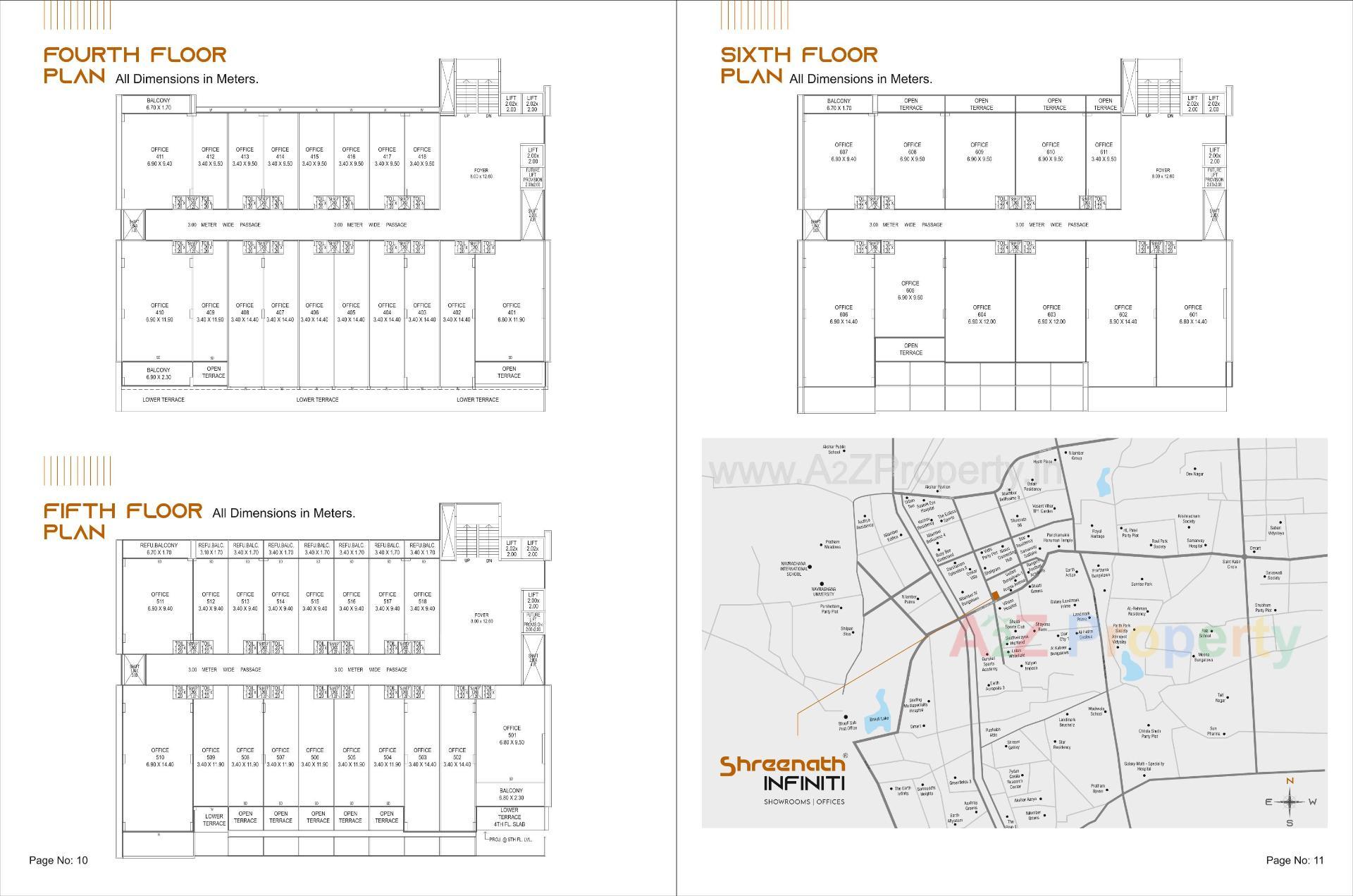  of real estate project Shreenath Infiniti located at Vadodara, Vadodara, Gujarat