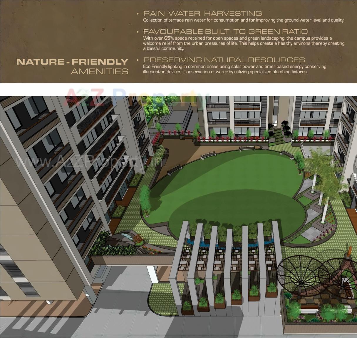 3D Elevation of real estate project Shreenath Shaligram located at Atladra, Vadodara, Gujarat