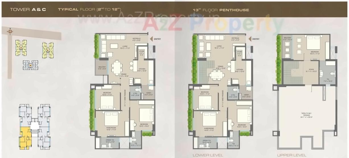 Layout of real estate project Shreenath Shaligram located at Atladra, Vadodara, Gujarat