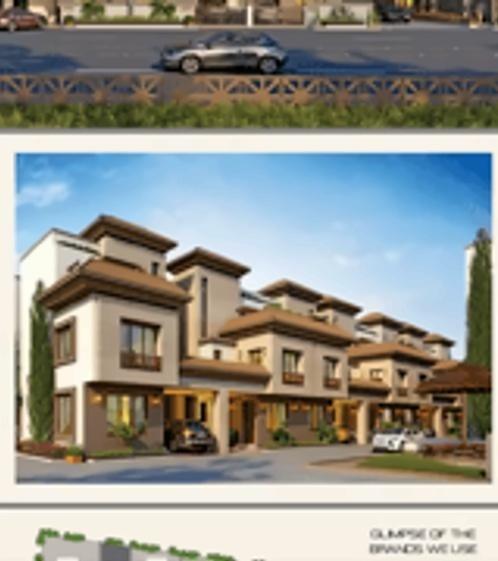 3D Elevation of real estate project Shreenathji Darshan located at Ankhol, Vadodara, Gujarat