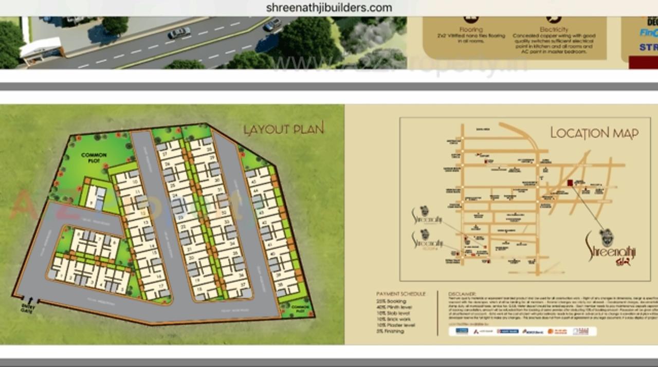  of real estate project Shreenathji Dwar located at Khatamba, Vadodara, Gujarat
