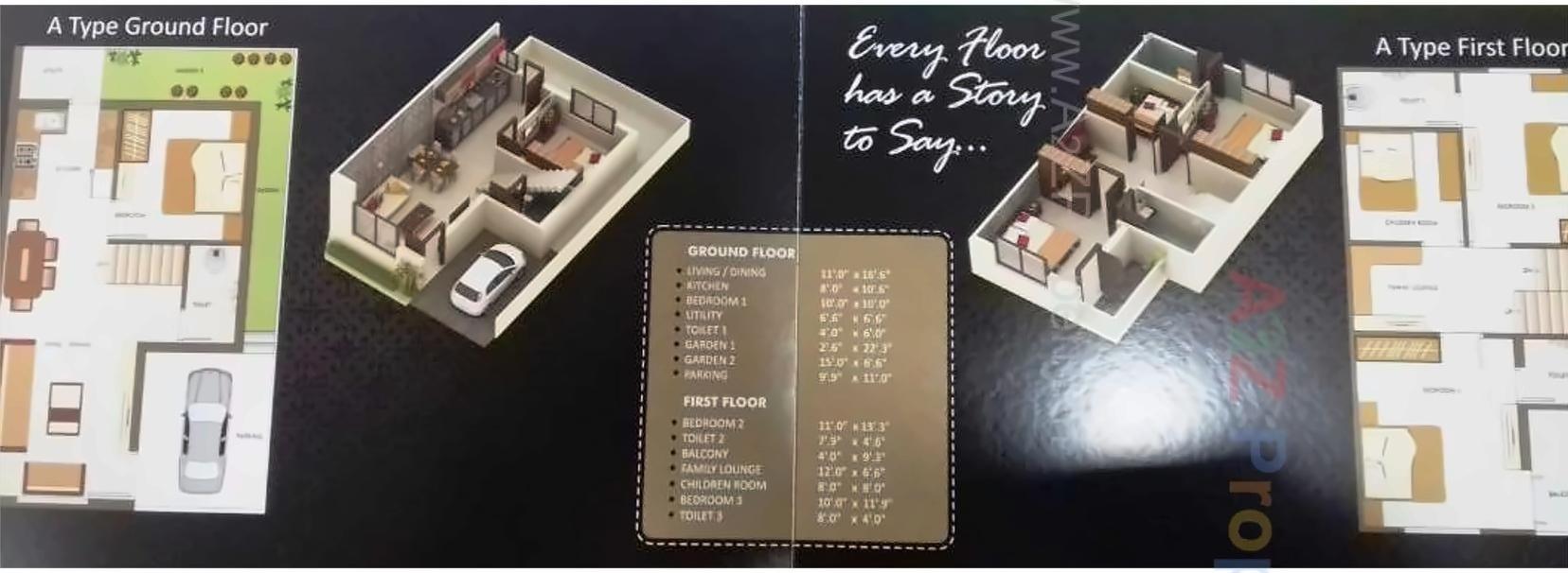 Layout of real estate project Shreenathji The Dream City located at Amodar, Vadodara, Gujarat