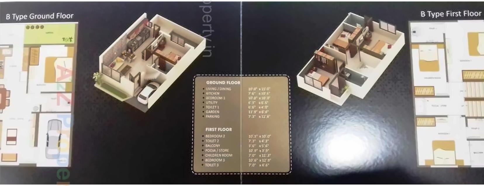 Layout of real estate project Shreenathji The Dream City located at Amodar, Vadodara, Gujarat