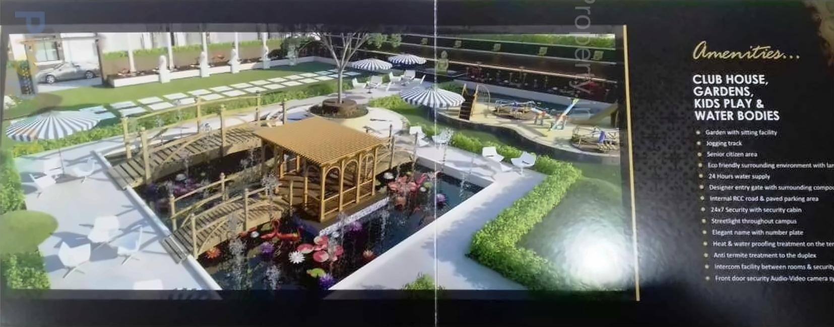 3D Elevation of real estate project Shreenathji The Dream City located at Amodar, Vadodara, Gujarat